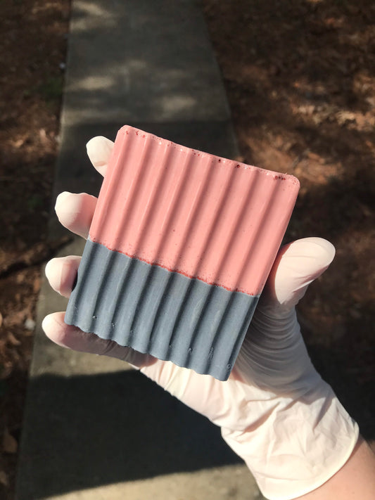 Rose Clay Charcoal Bar